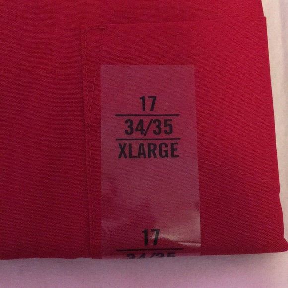 Arrow Long Sleeve Men’s Dress Shirt XL 17 34/35 - Picture 6 of 9